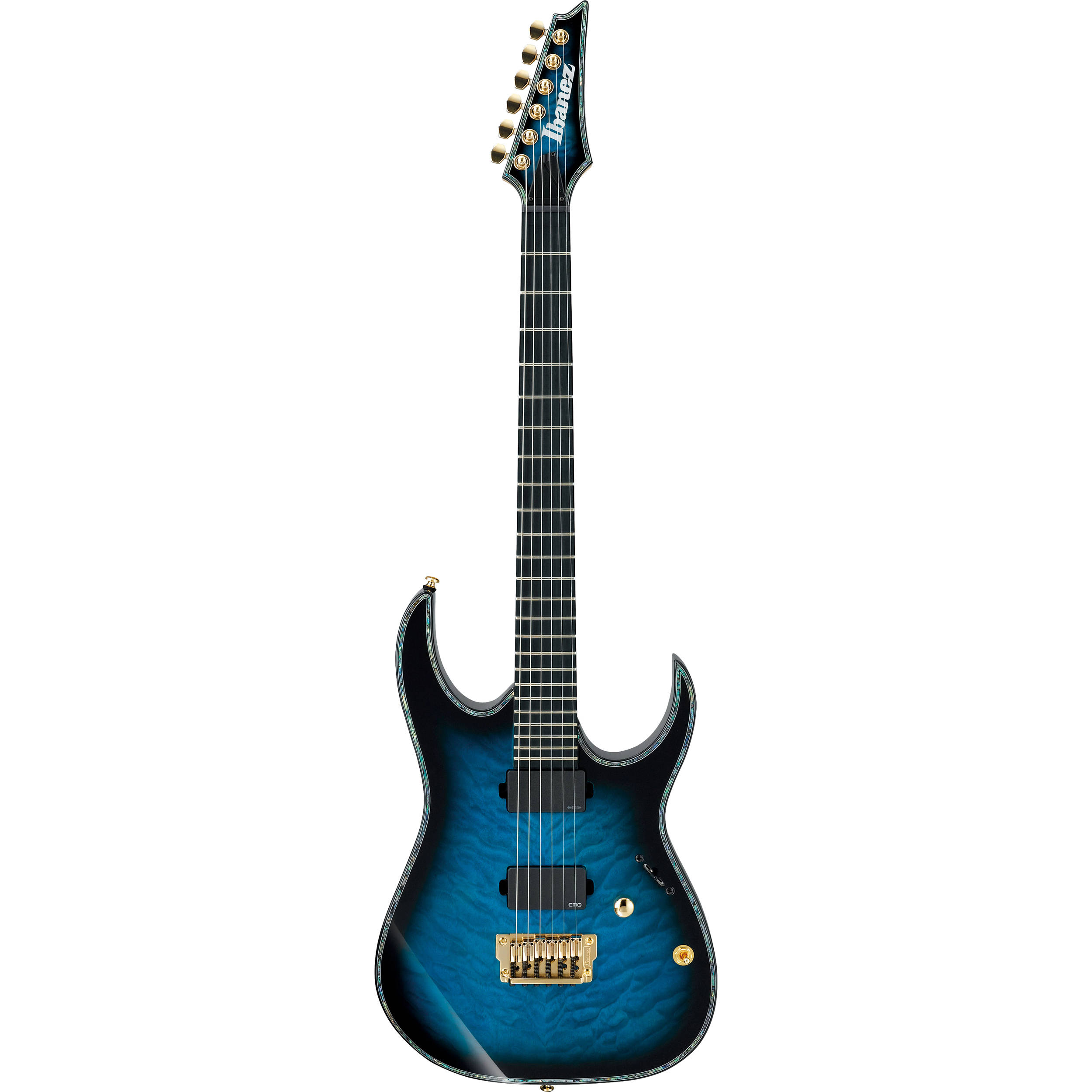 EMG搭載 Ibanez RGIR20BFE IRON LAVEL Ibanez RGIR20BFE Iron Label - Walnut Flat | Sweetwater